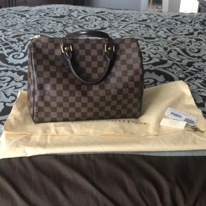 Louis Vuitton Damier speedy 30